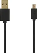 Kable USB - Kabel USB Xiaomi USB-A - microUSB 1.1 m Czarny (21942) - miniaturka - grafika 1