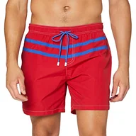 Kąpielówki męskie - LVB Męskie uniwersalne szorty boardowe, Rosso, 3 PL - miniaturka - grafika 1