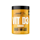 Witaminy i minerały dla sportowców - HIRO.LAB Vitamin D3 4000IU - 140 softgels - miniaturka - grafika 1