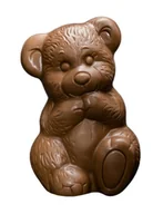Czekolada - Miś z mlecznej czekolady M.Pelczar Chocolatier 100g - miniaturka - grafika 1