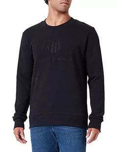 GANT sweter męski, czarny, XS - Swetry męskie - miniaturka - grafika 1