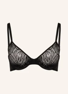 Calvin Klein Biustonosz Usztywniany Sheer Marquisette schwarz - Biustonosze - miniaturka - grafika 1