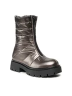 Botki damskie - Jenny Fairy Botki WS125-12 Szary - miniaturka - grafika 1