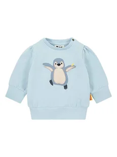 Steiff Bluza w kolorze błękitnym - Bluzy i sweterki niemowlęce - miniaturka - grafika 1