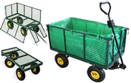 Taczki - WÓZEK OGRODOWY TRANSPORTOWY PRZYCZEPKA XXXL 450kg - miniaturka - grafika 1