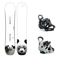 Deski snowboardowe - Snowboard Burton Process sm 125 cm + wiązania - miniaturka - grafika 1