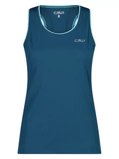 Koszulki i topy damskie - CMP Top funkcyjny w kolorze niebieskim - grafika 1