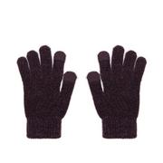 Rękawiczki - Cropp - Fioletowe rękawiczki z funkcją Touchscreen - Fioletowy - miniaturka - grafika 1