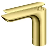 Baterie umywalkowe - KOHLMAN Experience Gold Bateria umywalkowa złota QB100EGD - miniaturka - grafika 1