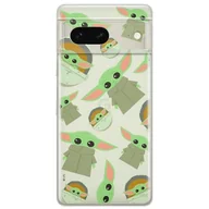 Etui i futerały do telefonów - ERT GROUP etui na telefon Google PIXEL 7, case oryginalny i oficjalnie licencjonowany przez Star Wars, wzór Baby Yoda 006, optymalnie dopasowane, plecki z TPU częściowo przeźroczyste - miniaturka - grafika 1