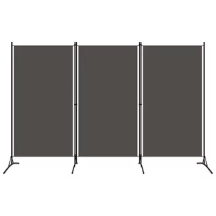 Parawan 3-panelowy, antracytowy, 260 x 180 cm - Parawany - miniaturka - grafika 1