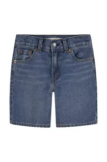 Spodnie i spodenki dla chłopców - Levi's szorty jeansowe dziecięce kolor niebieski regulowana talia - grafika 1