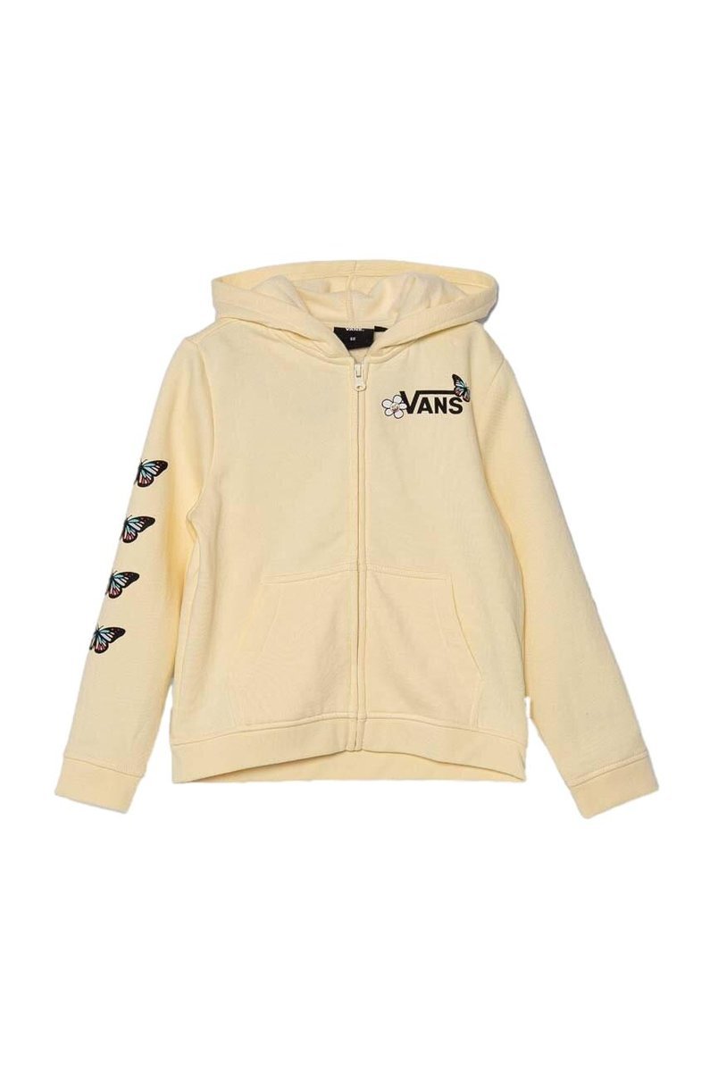 Bluza Dziecięca VANS Flutter Zip Hoodie Almond Oil VN000GBCCR11 3