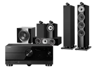 Kino domowe - Yamaha RX-A4A (czarny) + 702 S3 + 705 S3 + HTM71 S3 + DB4S (czarny) - miniaturka - grafika 1