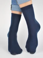 Skarpetki damskie - SKARPETY NOVITI SB005-U (kolor granat, rozmiar 39-42) - miniaturka - grafika 1