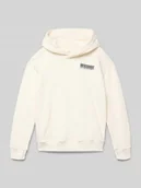 Swetry dla chłopców - Bluza z kapturem z wyhaftowanym logo - miniaturka - grafika 1