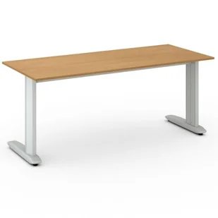 B2B Partner Biurko Flexible 1800 x 800 mm, buk 468148 - Biurka - miniaturka - grafika 1