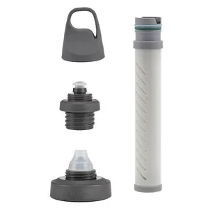 Lifestraw uniwersalny zestaw butelek-adapter z 2-stopniową filtracji. Usuwa bakterie, pasożyty & pierwotniaki. Pasuje do wielu butelki na napoje firmy Hydro Flask, Camelbak, Kleen Kanteen, Nalgene, i LSUN01FK01 - Akcesoria turystyczne - miniaturka - grafika 1