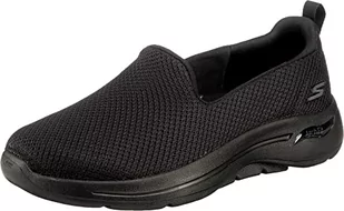 Skechers Damskie trampki 124401-BBK_41 Low-Top, czarne, 8 UK - Trampki damskie - miniaturka - grafika 1