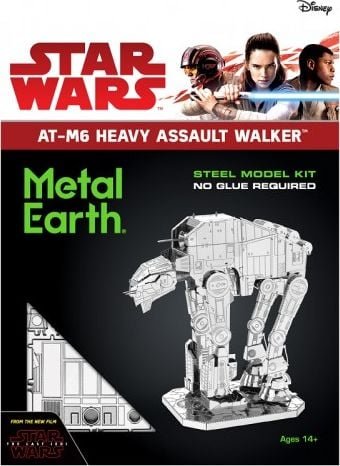 Metal Earth Metal Earth, Star Wars AT-M6 Heavy Assault Walker Metalowy Model Do Składania.