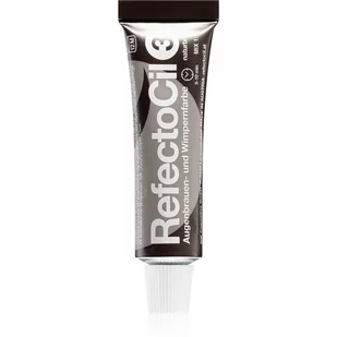 RefectoCil Eyelash And Eyebrow Tint, henna do brwi i rzęs 3 Natural Brown, 15 ml - Akcesoria i kosmetyki do stylizacji brwi - miniaturka - grafika 1