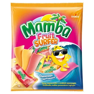 Mamba Fruit Surfer 140G - Gumy do żucia, lizaki, dropsy - miniaturka - grafika 1