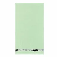 Okrycia kąpielowe dla dzieci - Ręcznik 30x50 Koty seledynowy 400g/m2 frotte bawełniany dziecięcy do przedszkola Zwoltex - miniaturka - grafika 1