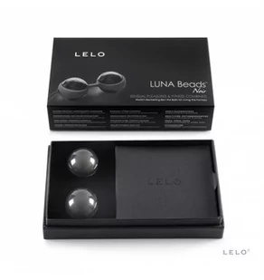 Lelo Luna Beads Noir - Kulki gejszy - miniaturka - grafika 4