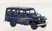 Samochody i pojazdy dla dzieci - Neo Models Jeep Willys Station Wagon Michigan Stat 1:43 49538 - miniaturka - grafika 1