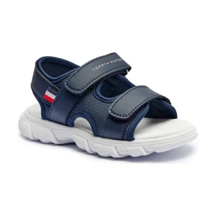 Tommy Hilfiger Sandały - Buty dla dziewczynek - miniaturka - grafika 1