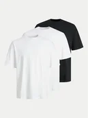 Koszulki męskie - Jack&Jones Komplet 3 t-shirtów Hugo 12284202 Kolorowy Loose Fit - miniaturka - grafika 1