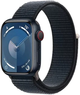 Apple Watch 9 GPS + Cellular 41mm Aluminium Sport Czarny - Smartwatch - miniaturka - grafika 2
