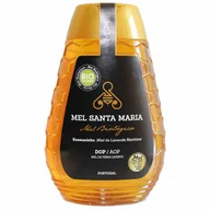 Miód - Portugalski miód lawendowy BIO z regionu Trás-os-Montes DOP w opakowaniu Top Down Mel Santa Maria 370g - miniaturka - grafika 1