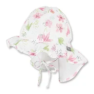 Czapki damskie - Sterntaler Flapper Czapka dla dziewczynki, Beżowy (Ecru 908), X-Small (Taille fabricant: 51) - miniaturka - grafika 1