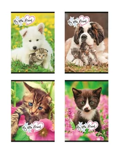 Unipap Zeszyt A5/32k KRATKA Little Friend 283 2869 - Notesy i bloczki - miniaturka - grafika 2
