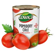 Warzywa w marynacie - Łowicz POMIDORY CAŁE BEZ SKÓRKI 400 G zakupy dla domu i biura! 51561165 - miniaturka - grafika 1