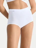 Majtki damskie - Sloggi Figi klasyczne z wysokim stanem Basic 10007656 Biały - miniaturka - grafika 1