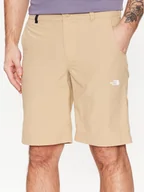 Odzież trekkingowa męska - The North Face Szorty sportowe Tanken NF0A2S85 Beżowy Regular Fit - miniaturka - grafika 1
