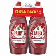 Płyny do naczyń - Fairy Platinum Owoce Leśne 2x650ml – płyn do naczyń, owocowy zapach - miniaturka - grafika 1