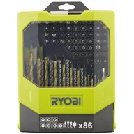 Wiertła - Ryobi Zestaw wierteł i bitów RYBOI RAK86MIXC - miniaturka - grafika 1
