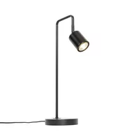 Lampy stojące - QAZQA Nowoczesna lampa stołowa czarna regulowana - Java - miniaturka - grafika 1