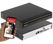 Rejestratory do monitoringu - Rejestrator IP 4CH BCS-L-NVR0401-4KE SERIA BCS LINE Analityka na 4 kamery IP do 8MPx - miniaturka - grafika 1