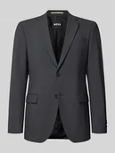 Marynarki męskie - Marynarka do garnituru o kroju regular fit z mieszanki żywej wełny model ‘H-Jasper-MM-C-NF’ - miniaturka - grafika 1
