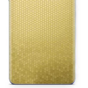 Folia naklejka skórka strukturalna na TYŁ do Apple iPad Air 2022 -  Plaster Miodu Złoty - apgo SKINS - Akcesoria do tabletów i e-booków - miniaturka - grafika 1