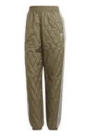 Spodnie damskie - Spodnie damskie Adidas Pants pikowane khaki-M - miniaturka - grafika 1