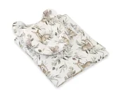 Kołdry i poduszki dla dzieci - Kołderka Z Wypełnieniem I Poduszka Profilowana Miś - Zestaw 2Cz. - Woodland Olive - miniaturka - grafika 1