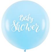 Balon błękitny Baby Shower duży  45 cm 1 szt.