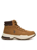 Botki męskie - U.S. Polo Assn. Trzewiki OSCAR001M/DYT1 Brązowy - miniaturka - grafika 1