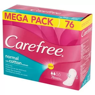 Carefree WKŁ. BRE.COTTON FRE.76 - Wkładki higieniczne - miniaturka - grafika 1