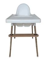 Krzesełka do karmienia - Drewniany podnóżek do krzesełka Ikea Antilop! DĄB - JAKOŚĆ MEBLOWA! - miniaturka - grafika 1